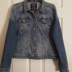 Silver Jean Jacket